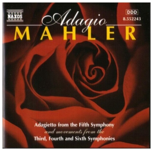 Mahler - Adagio (Best Of)- < Naxos CD Deu (Компакт-диск 1шт) Symphony 3 4 5 6 Misterioso