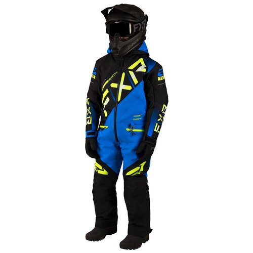 Комбинезон FXR CX Black/Blue/Hi Vis, 10