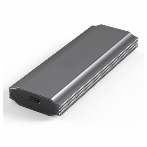 Внешний корпус KS-is USB-C M.2 NVME+NGFF KS-571 jeyi 2230 nvme ssd корпус pcie usb3 2 10 гбит с алюминиевый m 2 чехол портативный внешний твердотельный диск с поддержкой uasp trim