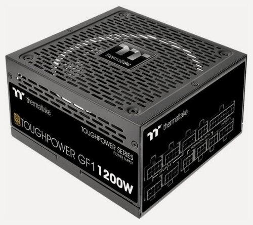 Изображение товара Блок питания ATX Thermaltake Toughpower GF1 PS-TPD-1200FNFAGE-1 1200W, APFC, 80+ Gold, 140mm fan, full moduar