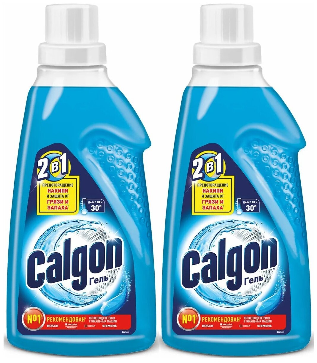 Гель для смягчения воды 2 в 1 Calgon, 750 мл