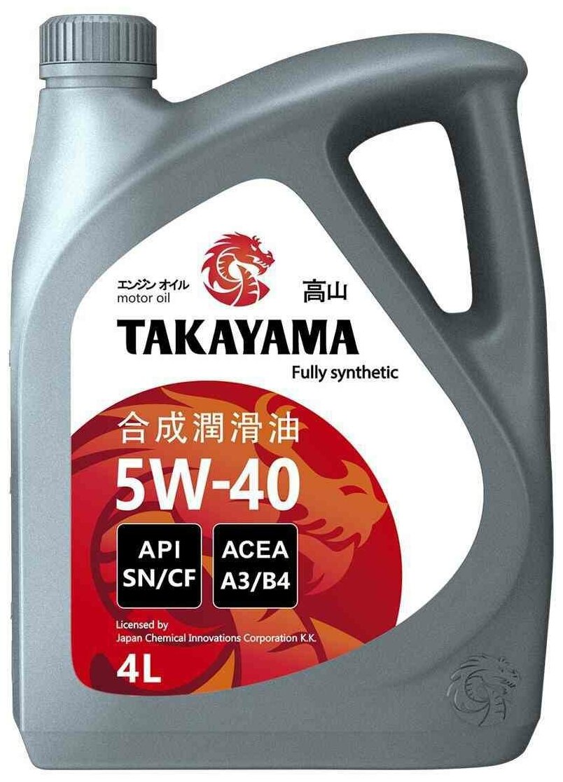   TAKAYAMA 5W40 SN/F  4  605521