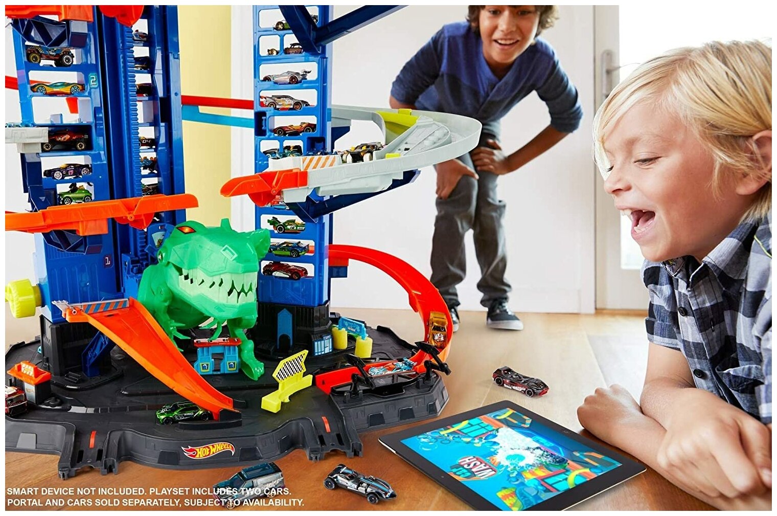 Набор игровой Hot Wheels Сити. Новый неообразимый гараж "HOT WHEELS, НАБОР игровой ""Сити"" ""Новый невообразимый Гараж""" - фото №9