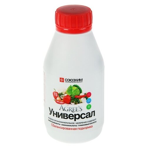 Удобрение СОЮЗХИМ Agree's универсал, 0.25 л, 0.28 кг, 1 уп.