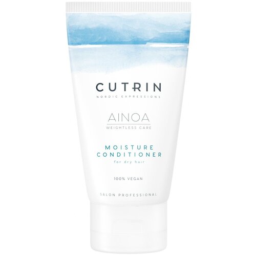 шампунь для увлажнения мини формат cutrin ainoa moisture shampoo 100 Кондиционер AINOA MOISTURE для увлажнения волос CUTRIN 75 мл