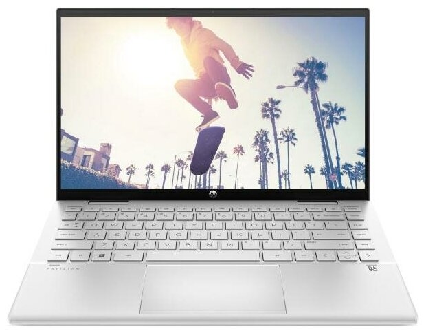 Ноутбук HP Pavilion x360 14-dy0005ur 140 FHD Touch Intel Core i3-1125G4 8Gb 256Gb SSD no ODD Win10 серебристый