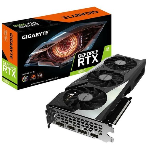 Видеокарта GIGABYTE GeForce RTX 3050 GAMING OC 8G GV-N3050GAMING OC-8GD 2499000₽
