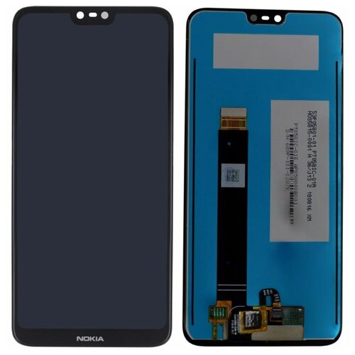 Дисплей (LCD) для Nokia 7.1/ta1095+Touchscreen black