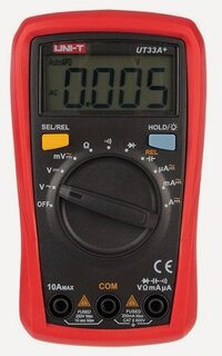 Изображение товара Портативный мультиметр Uni-t UT33A+ с автовыбором пределов измерений