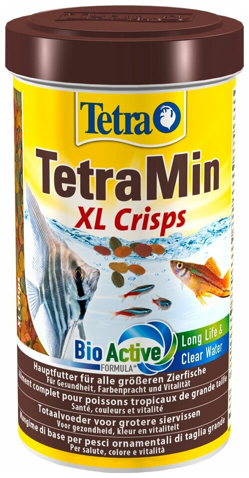 Корм для рыб TetraMin XL Crisps 500мл крупные чипсы - фотография № 4