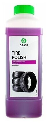 Полироль чернитель шин "Tire Polish" (канистра 1 л) Grass - фото №19