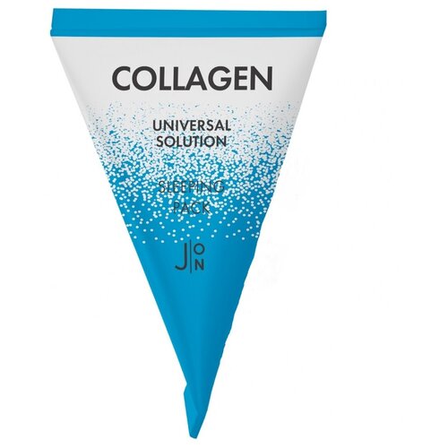 J: ON Маска для лица с коллагеном Collagen Universal Solution Sleeping Pack 5гр