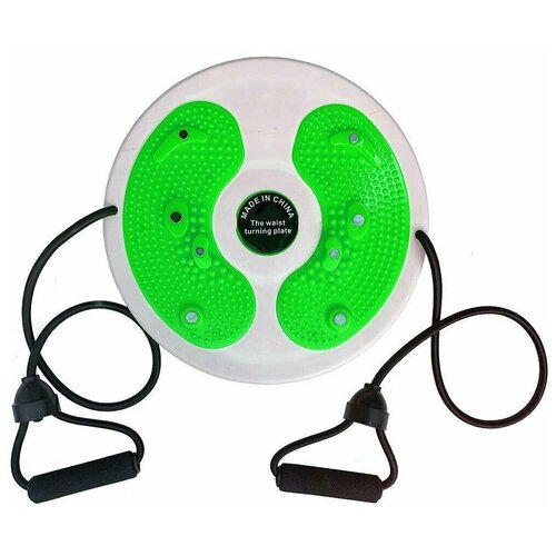 D34413 Диск вращения Грация с эспандером (зеленый) e36806 диск вращения грация фиолетовый