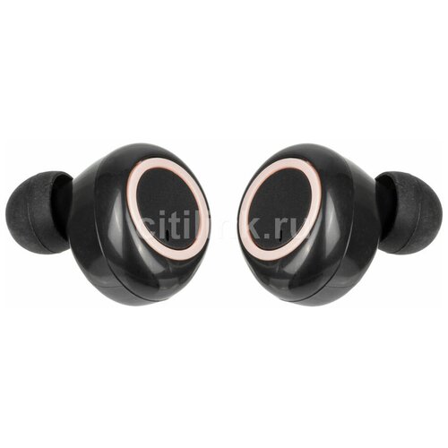 Гарнитура вкладыши Rombica Mysound Air Pale черныйкрасный беспроводные bluetooth в ушной раковине BT-H028 1070₽