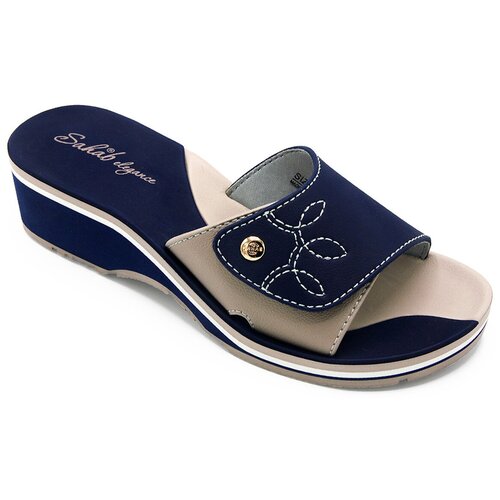 Женские шлепанцы SAHAB S22-009WK белый