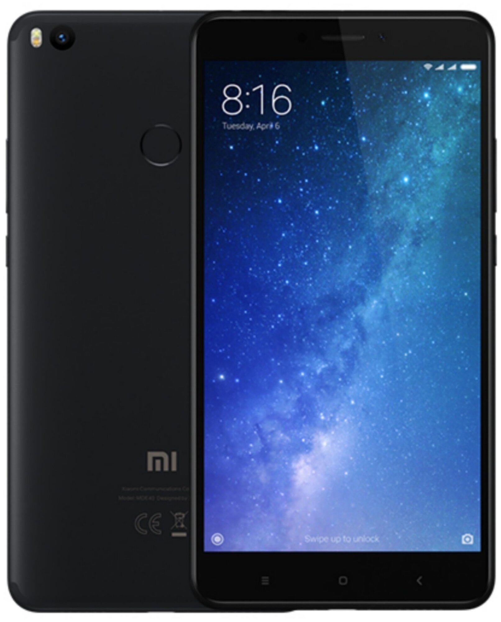 Смартфон Xiaomi Mi Max 2 4/128 ГБ Global, 2 SIM, черный