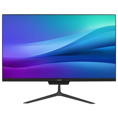 Моноблок Hiper V2 238 Full HD Cel G5905 35 4Gb SSD256Gb UHDG noOS GbitEth WiFi BT 120W Cam черный 1920x1080 3949300₽