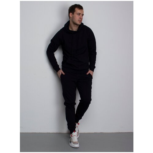 фото Брюки мужские 347m3-wb черный, размер 46-48 solo mio