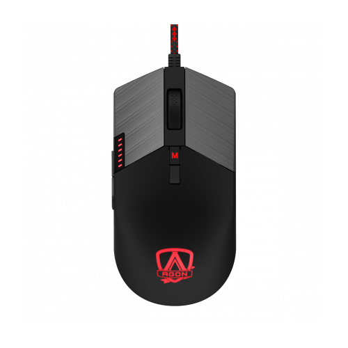 Игровая мышь AOC AGM700 игровая мышь patriot viper v550 pixart 3325 omron 9 кнопок 5000 dpi rgb подсветка usb