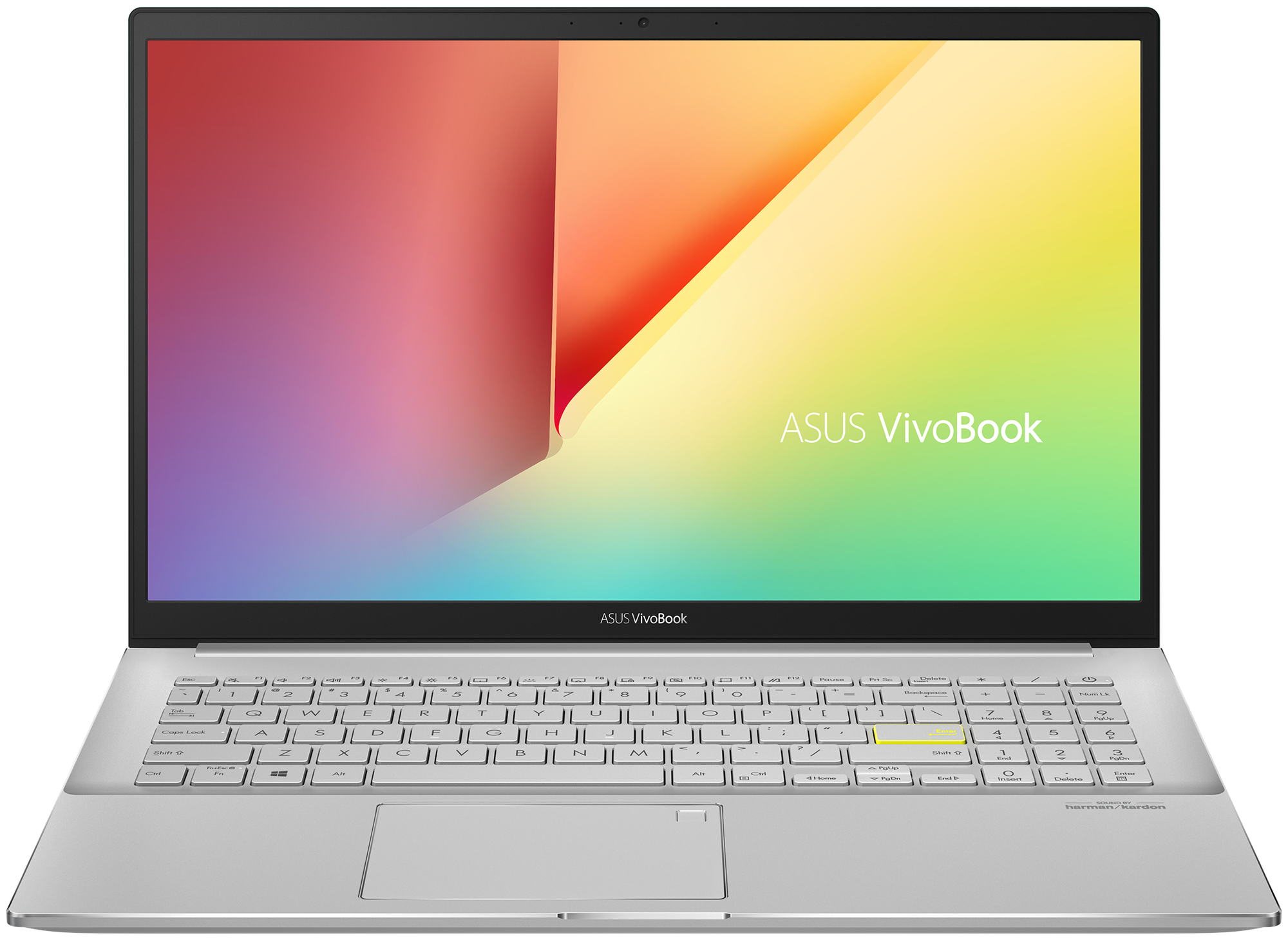 15.6" Ноутбук ASUS VivoBook S15 S533EA-BN422W (1920x1080, Intel Core i5 2.4 ГГц, RAM 16 ГБ, SSD 512 ГБ, Windows 11 Home), 90NB0SF4-M003C0, серебристый