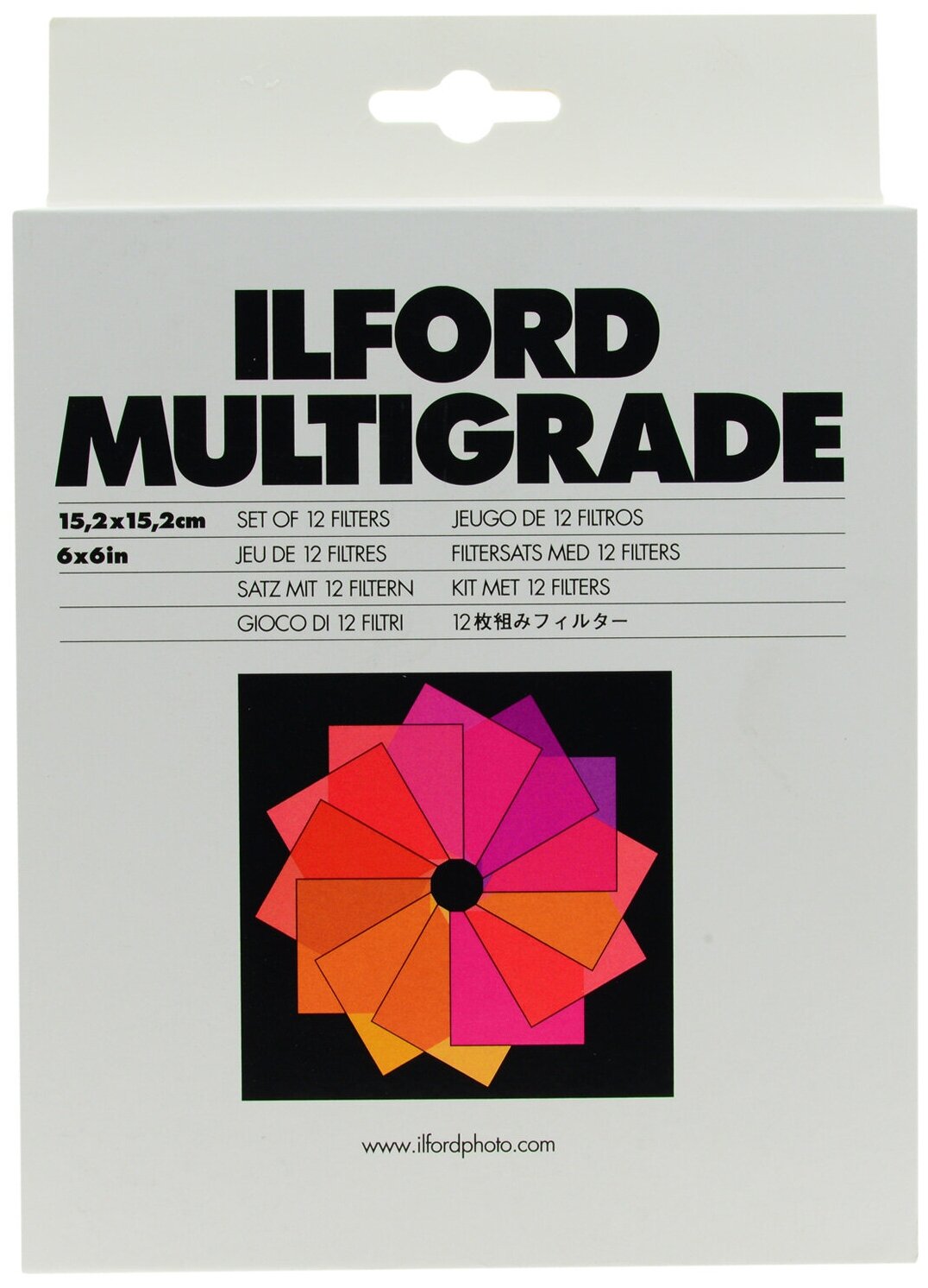 Набор фильтров Ilford для мультиконтрастной печати 152х152