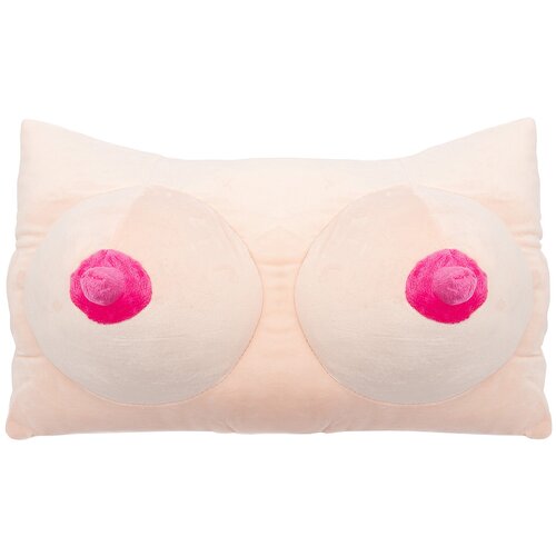 Декоративная подушка в виде женской груди Счастливый сон, подушка дорожная, подарочная, прикол, грудь мягкая игрушка