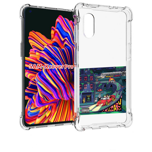 Чехол MyPads Яд (альбом Kizaru) для Samsung Galaxy Xcover Pro 1 задняя-панель-накладка-бампер