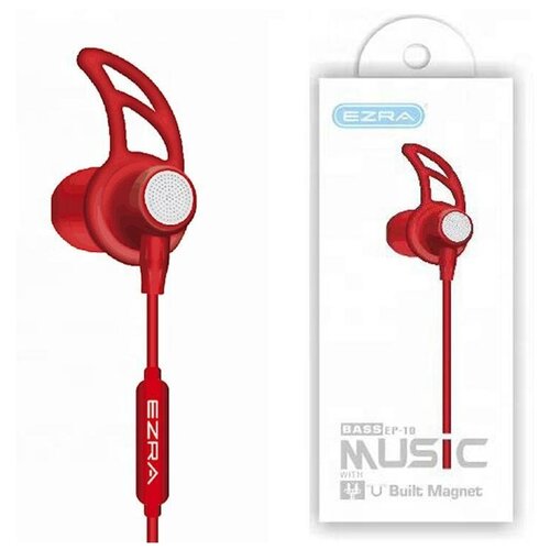 EZRA EP10 Красные наушники-гарнитура 33000₽
