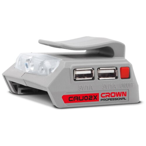 Зарядное устройство CROWN CAU02X (USB)