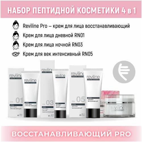 Праздничный набор кремов Reviline восстанавливающий