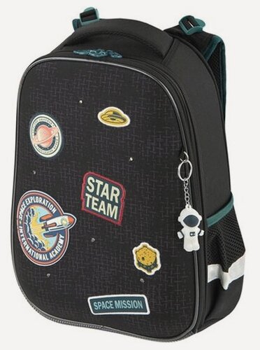 Изображение товара Ранец Brauberg 270599 PREMIUM Space mission 2 отделения с брелком 38х29х16 см