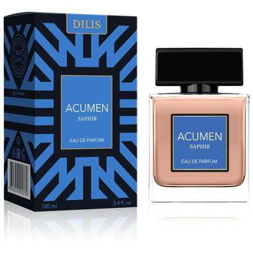 Dilis Parfum парфюмерная вода Saphir, 100 мл, 425 г dilis parfum acumen saphir туалетная вода 100 мл для мужчин