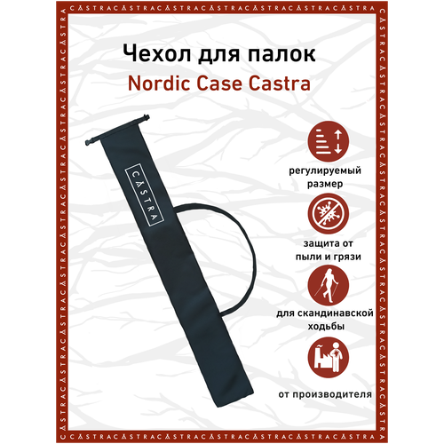 Чехол для палок Nordic Case CASTRA чехол для скандинавских и треккинговых палок sm 1