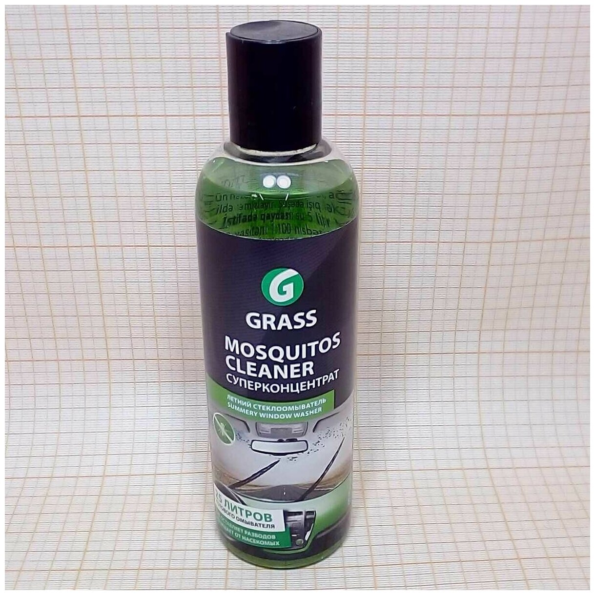 GRASS 110104 GRASS MOSQUITOS CLEANER Летний стеклоомыватель (концентрат) (0.25L)