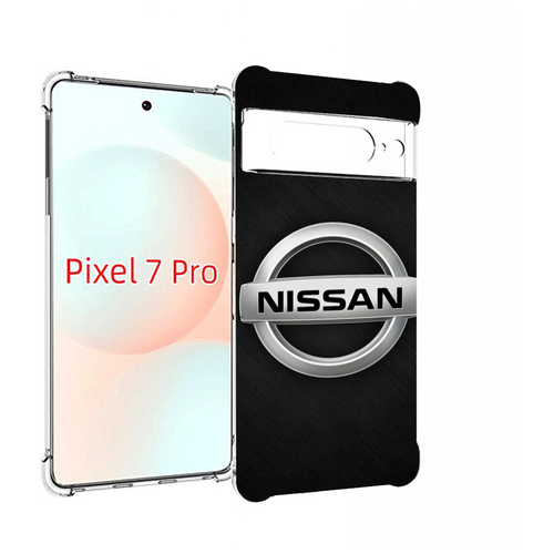 Чехол MyPads nissan ниссан 2 мужской для Google Pixel 7 Pro задняя-панель-накладка-бампер