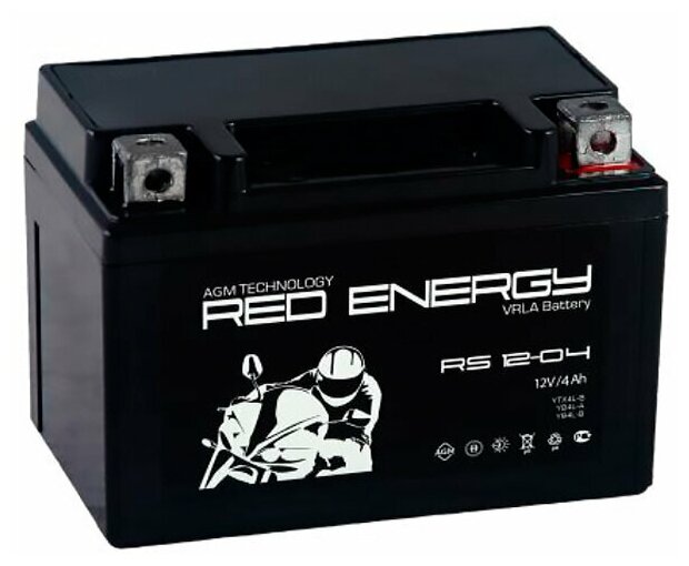 Аккумулятор Red Energy RS-1204 YB4L-B, YB4L-A, YTX4L-BS