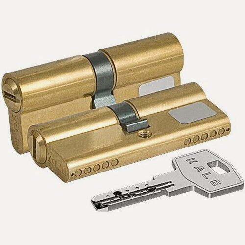 Изображение товара Цилиндровый механизм Kale Kilit 164 BN/68 (26+10+32) mm латунь 5 кл.