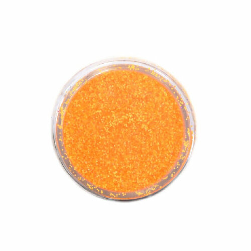 TNL Professional Меланж-сахарок для дизайна ногтей № 25 неон кислотно-оранжевый, 3 г