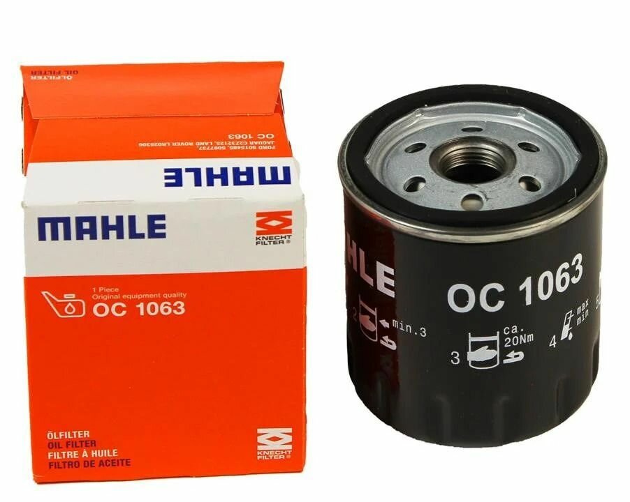 Масляный фильтр MAHLE OC 1063