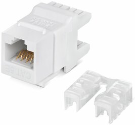 Модуль NTSS NTSS-KJ-UTP-RJ45-5E-180-WT информ. KeystoneRJ45 кат.5E UTP бел.