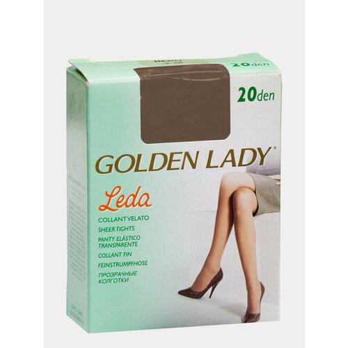 Колготки Golden Lady LEDA/MARA, 20 den, размер 2/S, бежевый колготки golden lady leda mara 20 den черный