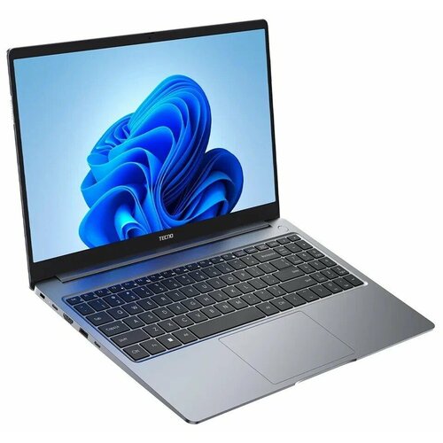 Ноутбук Tecno Megabook T1 R5 15,6 (AMD R5-5560U 4х4,5Гц/1920х1080/16GB/1TB SSD/DOS), серый