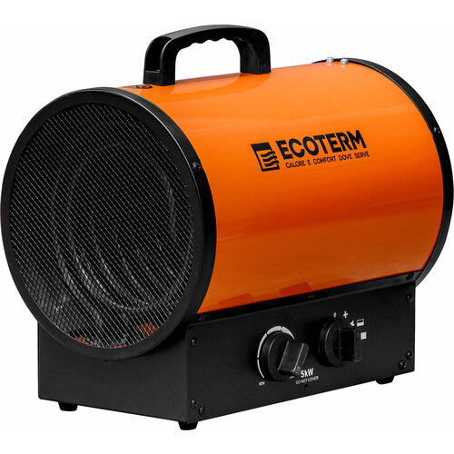Тепловая пушка электрическая 5 кВт ECOTERM EHR-05/3G с термостатом (ET3722-5)