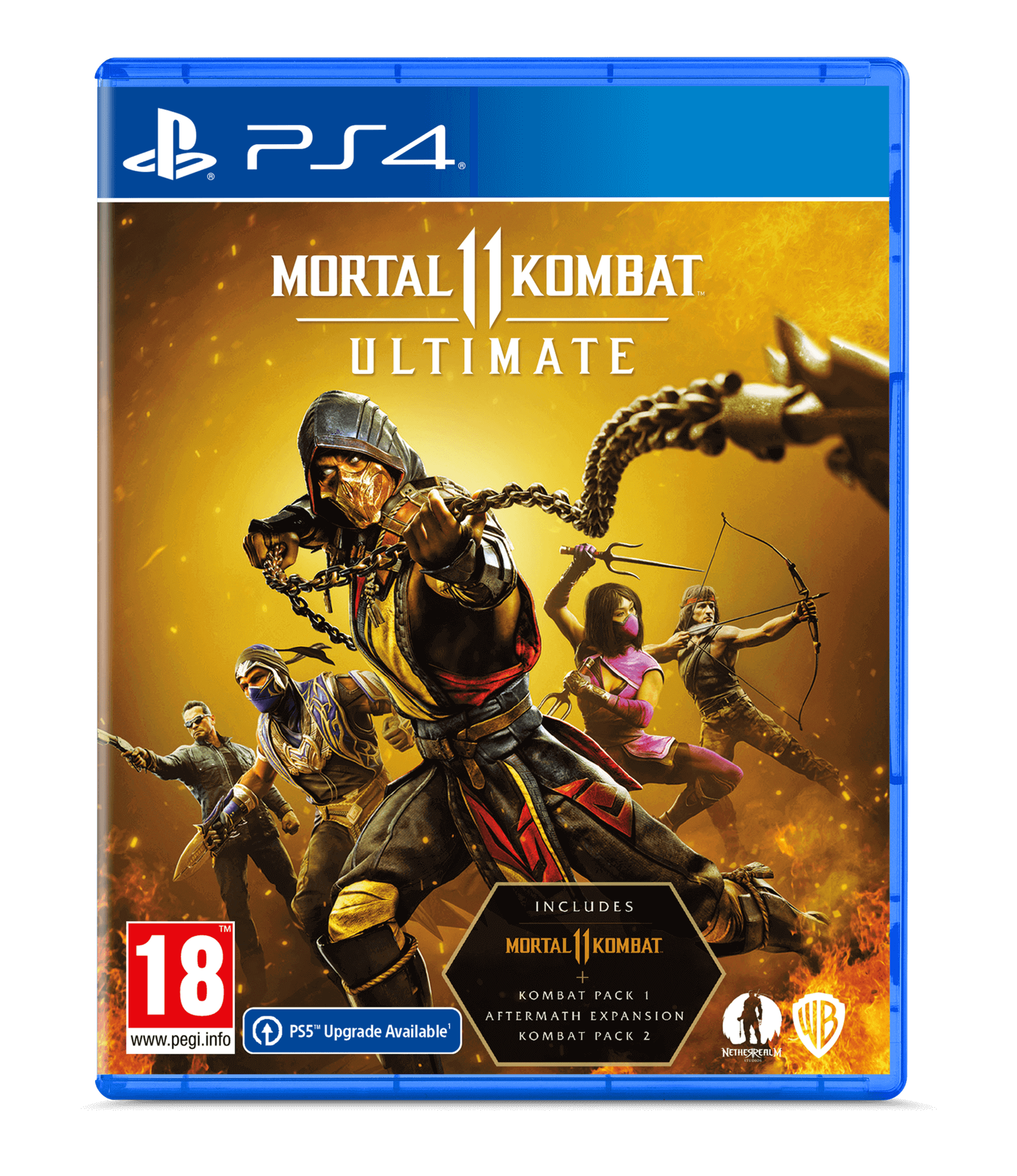 PlayStation Игра Mortal Kombat 11 Ultimate (русские субтитры) (PS4)