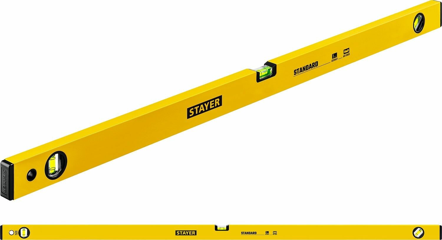 Уровень STAYER STANDARD 1500 мм с линейкой 3460-150_z04