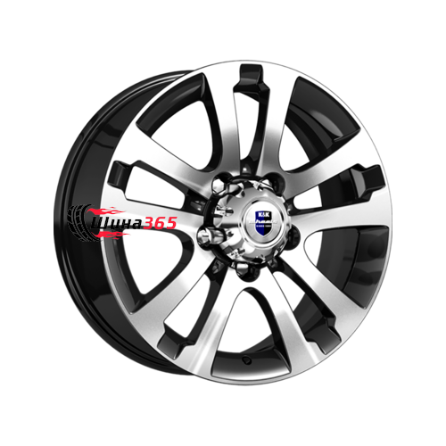 Колесный диск K&K Сахара-Patriot (КС1056) 7x18/5x139,7 ET35 D108,5 Алмаз черный