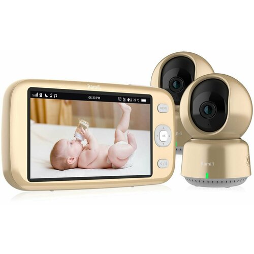 фото Видеоняня ramili baby rv1600x2 (2 камеры в комплекте)