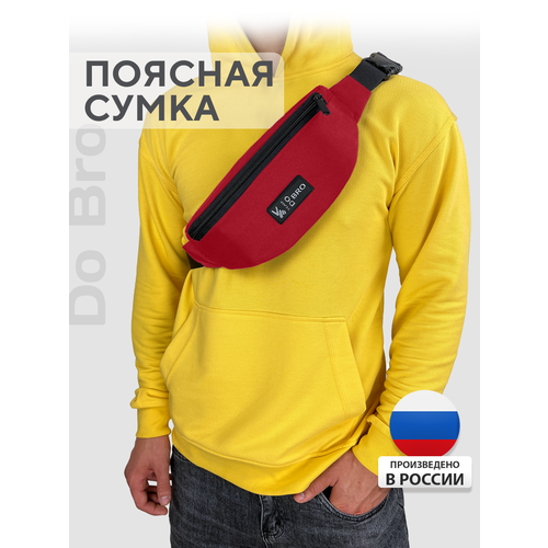 фото Сумка поясная dobro, красный