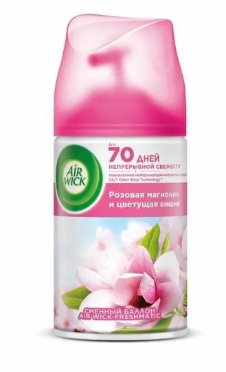 AirWick сменный аэрозоль. Магнолия и Вишня 250мл