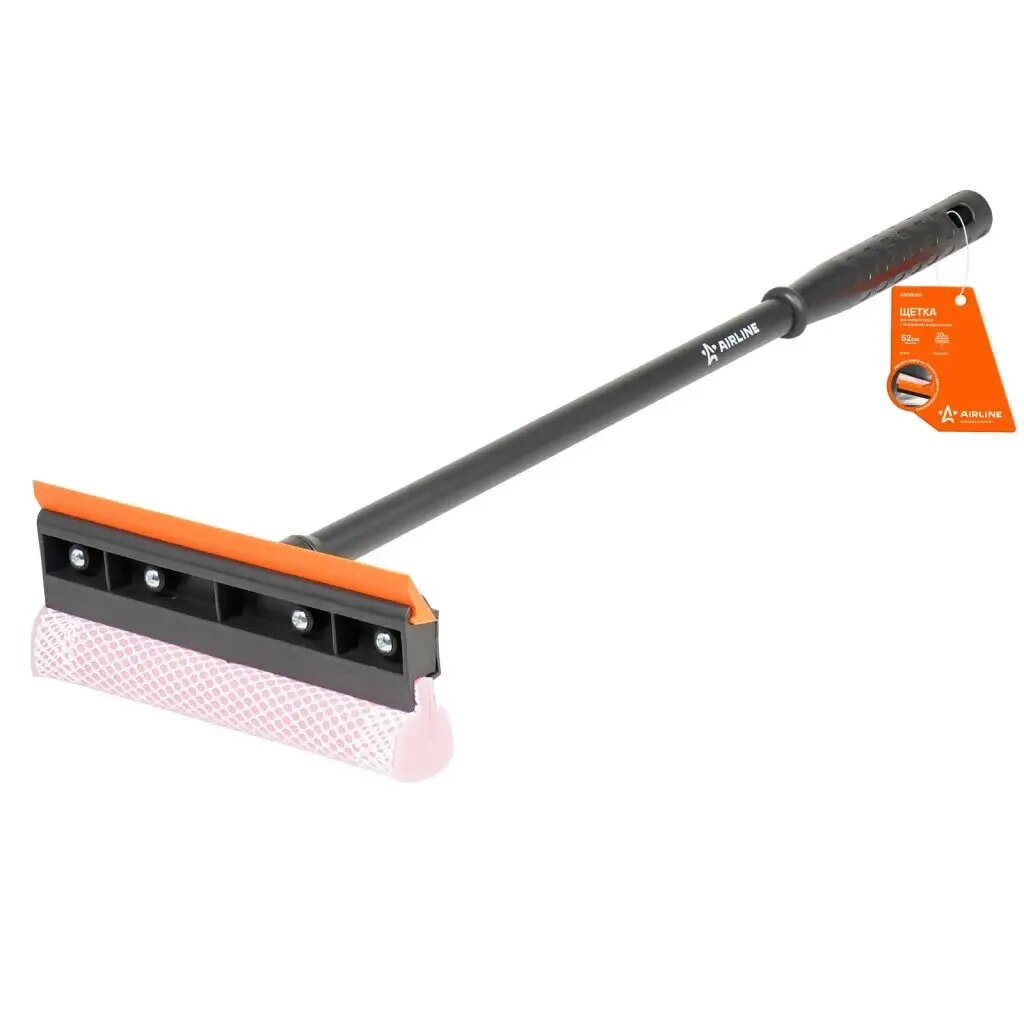 Щетка для мытья стекол с поролоном и водосгоном (52см) ABGN009 AIRLINE